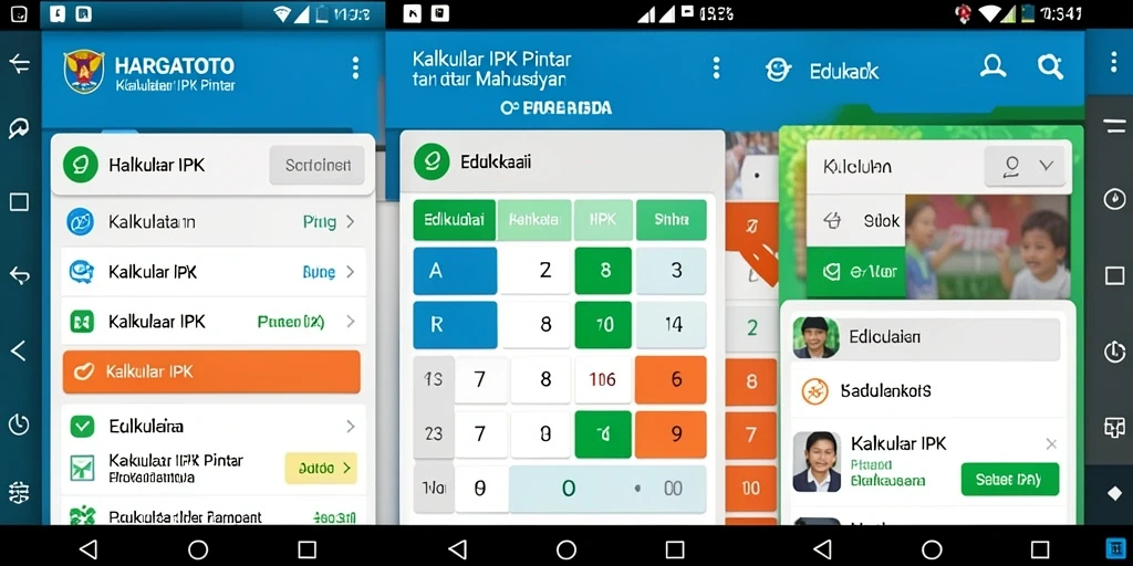 Tampilan antarmuka HARGATOTO untuk menghitung IPK dengan mudah.