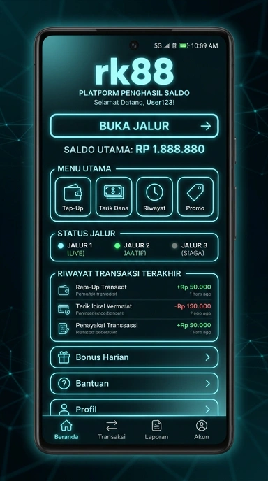 Tampilan link alternatif rk88